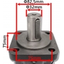 SILNIK HYDRAULICZNY BMS SMS OMS 100 cm3 ALSG3 GR3
